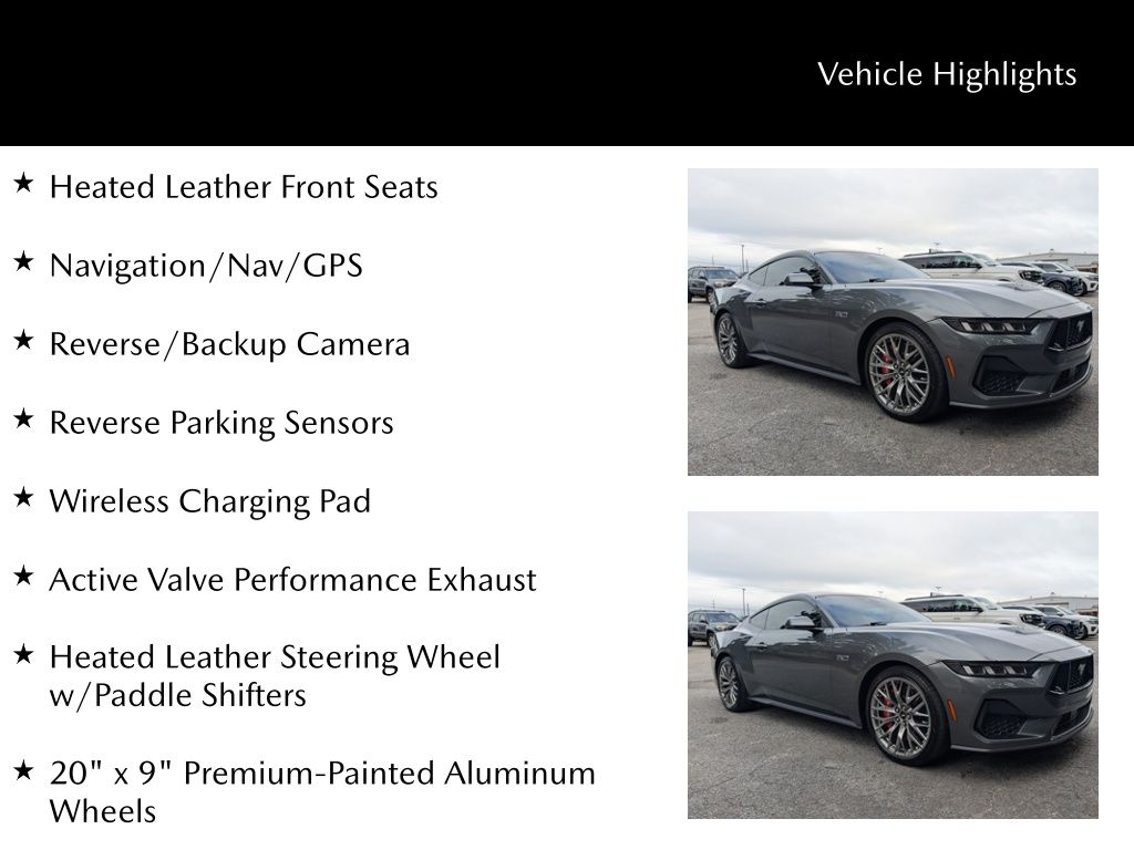 2024 Ford Mustang GT Premium Fastback