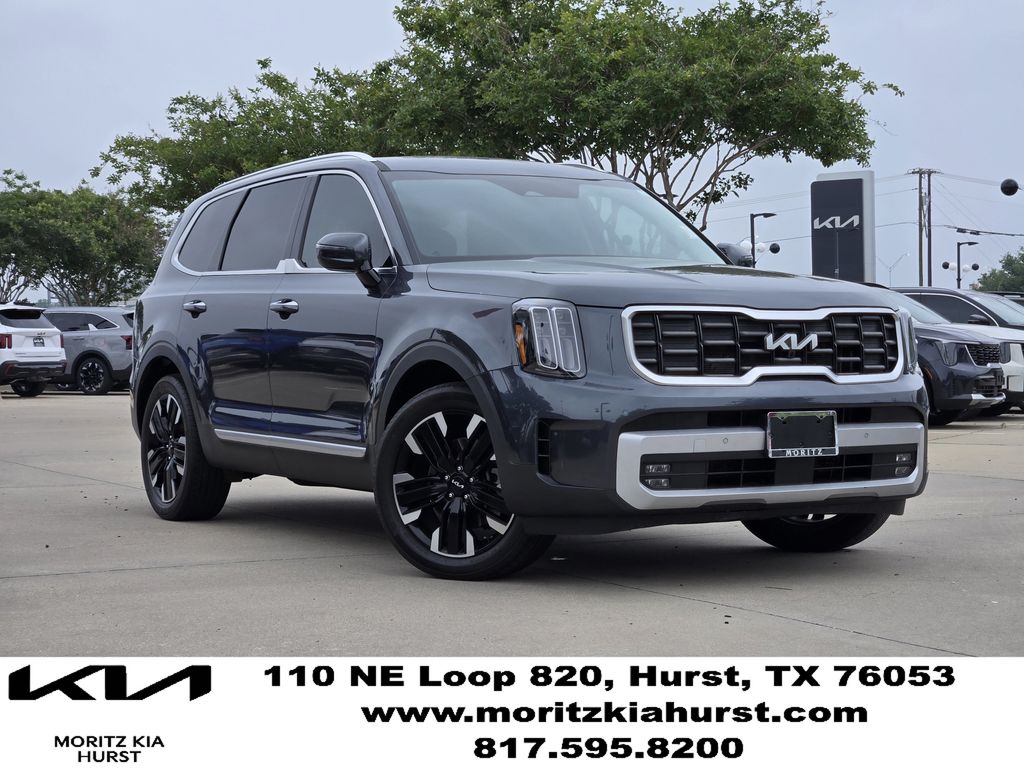 Gravity Gray 2024 Kia Telluride SX AWD SUV / Crossover All-Wheel Drive 8-Speed Automatic