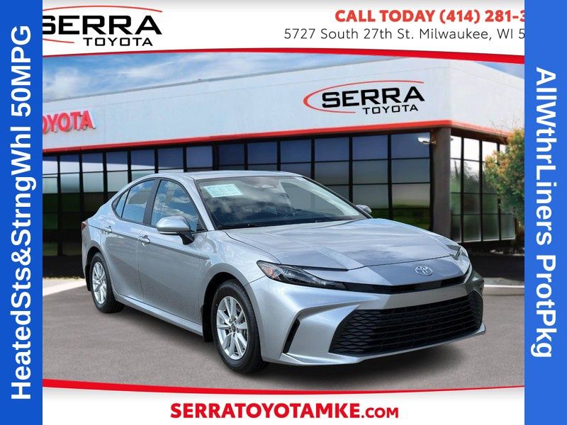 Celestial Silver Metallic 2026 Toyota Camry Sedan Front-Wheel Drive Continuously Variable Transmission