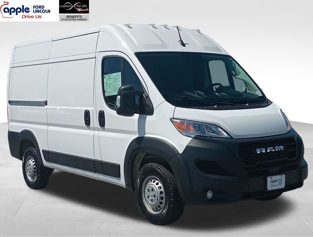 2024 Ram ProMaster 2500 Cargo Van Tradesman High Roof 136" WB w/Pass Seat