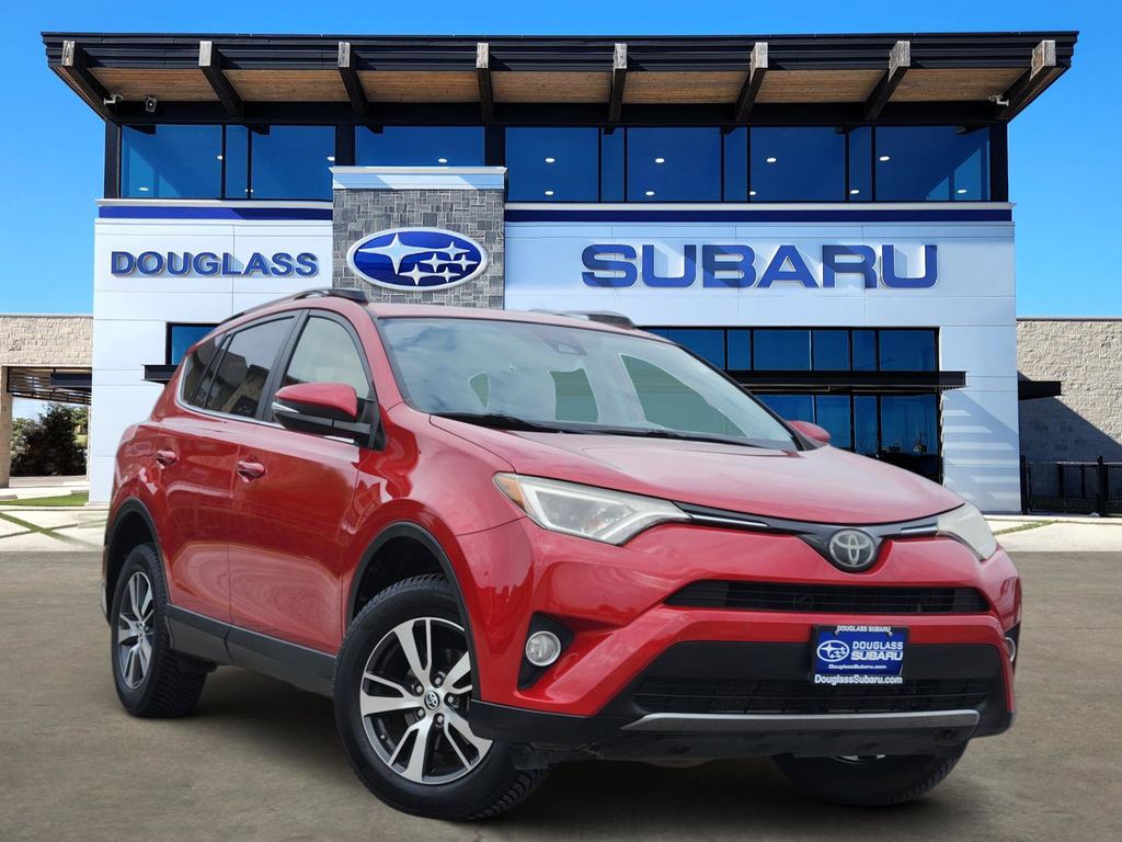 Barcelona Red Metallic 2017 Toyota RAV4 SUV / Crossover Front-Wheel Drive 6-Speed Automatic