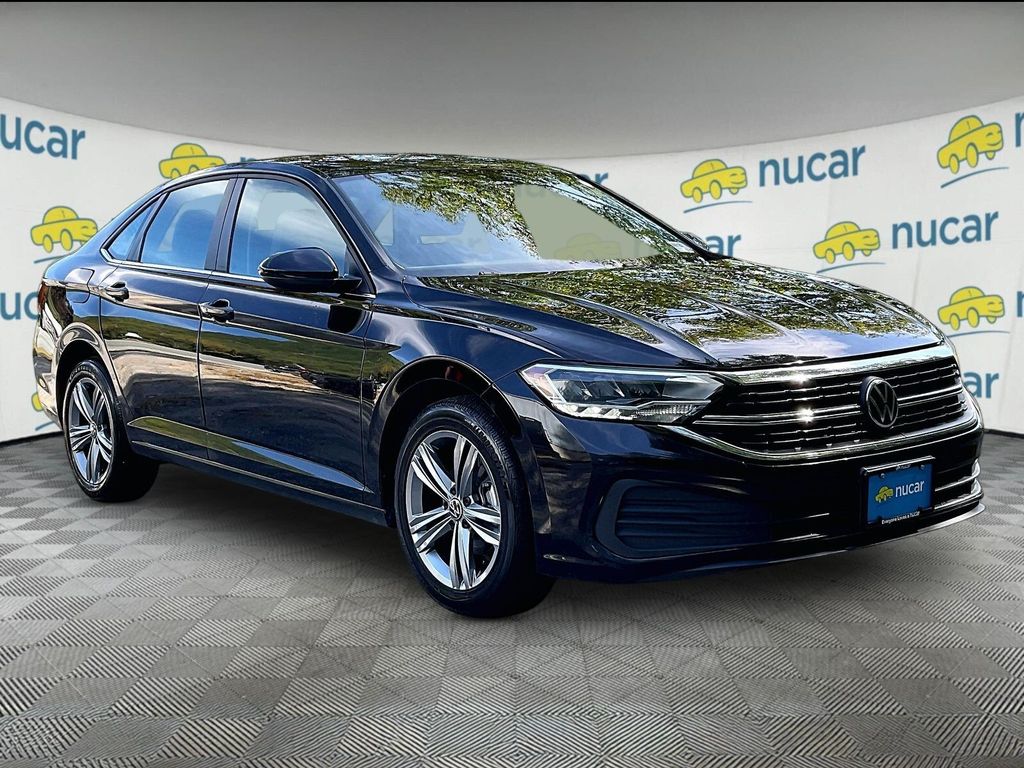 Black 2024 Volkswagen Jetta Sedan Front-Wheel Drive 8-Speed Automatic