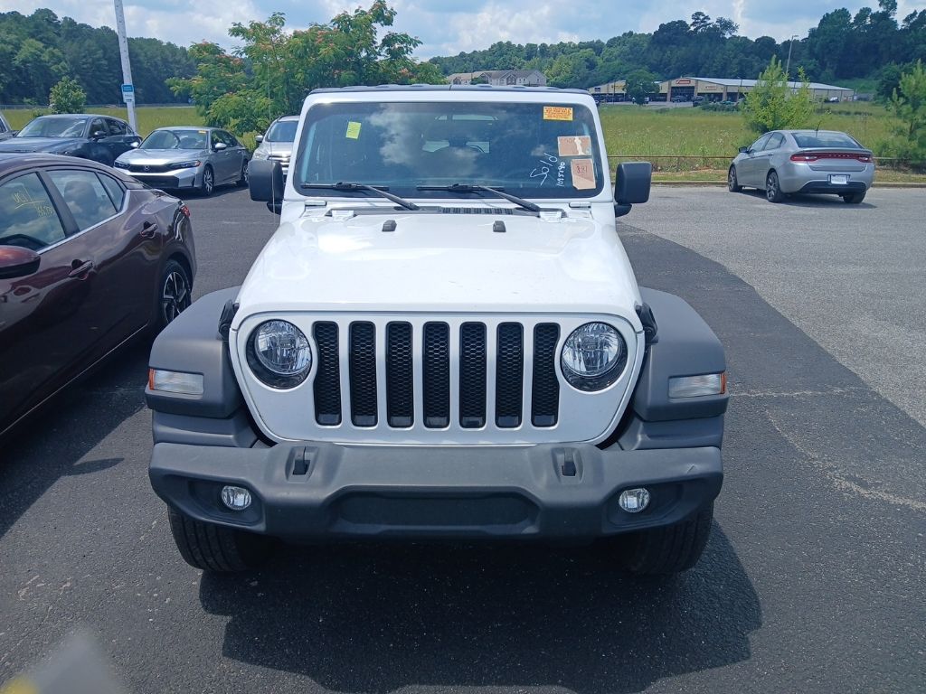 Bright White Clearcoat 2021 Jeep Wrangler Unlimited Sport Altitude 4WD SUV / Crossover Four-Wheel Drive 8-Speed Automatic