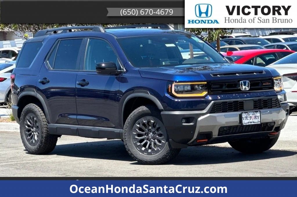 Black (Obsidian Blue Pearl) 2026 Honda Passport SUV / Crossover All-Wheel Drive Automatic