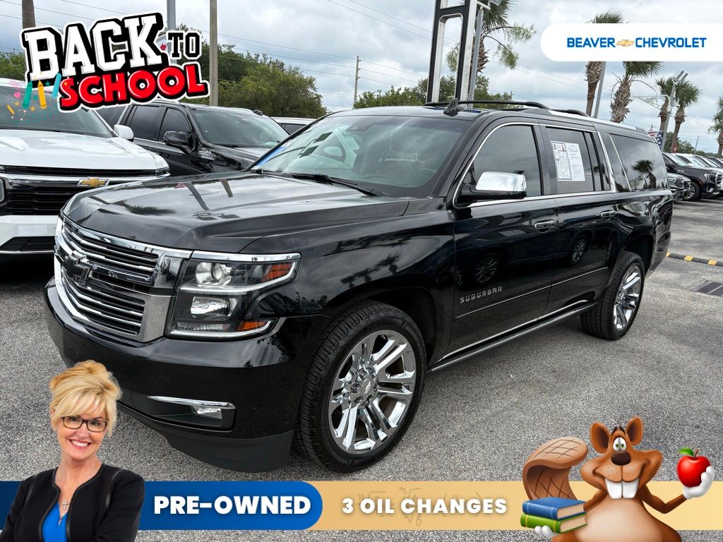Black 2020 Chevrolet Suburban SUV / Crossover Four-Wheel Drive