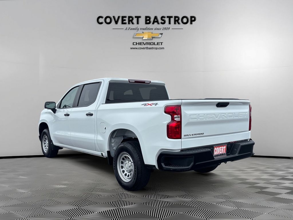 Used Car 2025 Chevrolet Silverado 1500  Crew Pickup 4wd Crew Cab 147 Work Truck Four Wheel Drive For Sale Under $40,000 In Austin, Texas