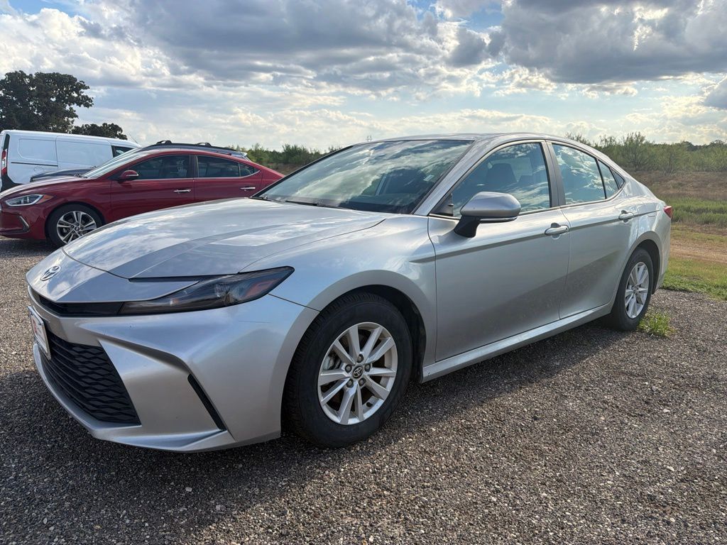 Celestial Silver Metallic 2025 Toyota Camry Sedan Front-Wheel Drive Continuously Variable Transmission
