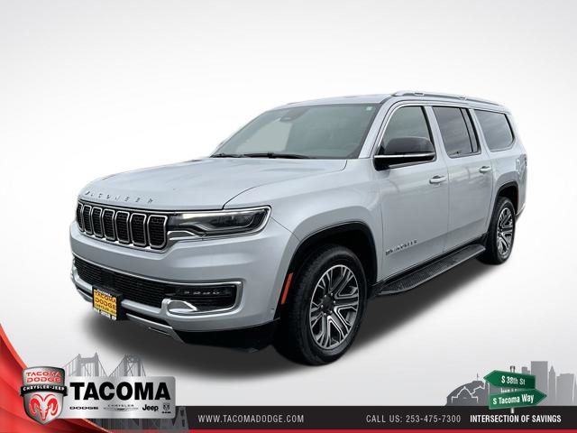 Silver Zynith 2023 Jeep Wagoneer L Series II 4WD SUV / Crossover Four-Wheel Drive 8-Speed Automatic