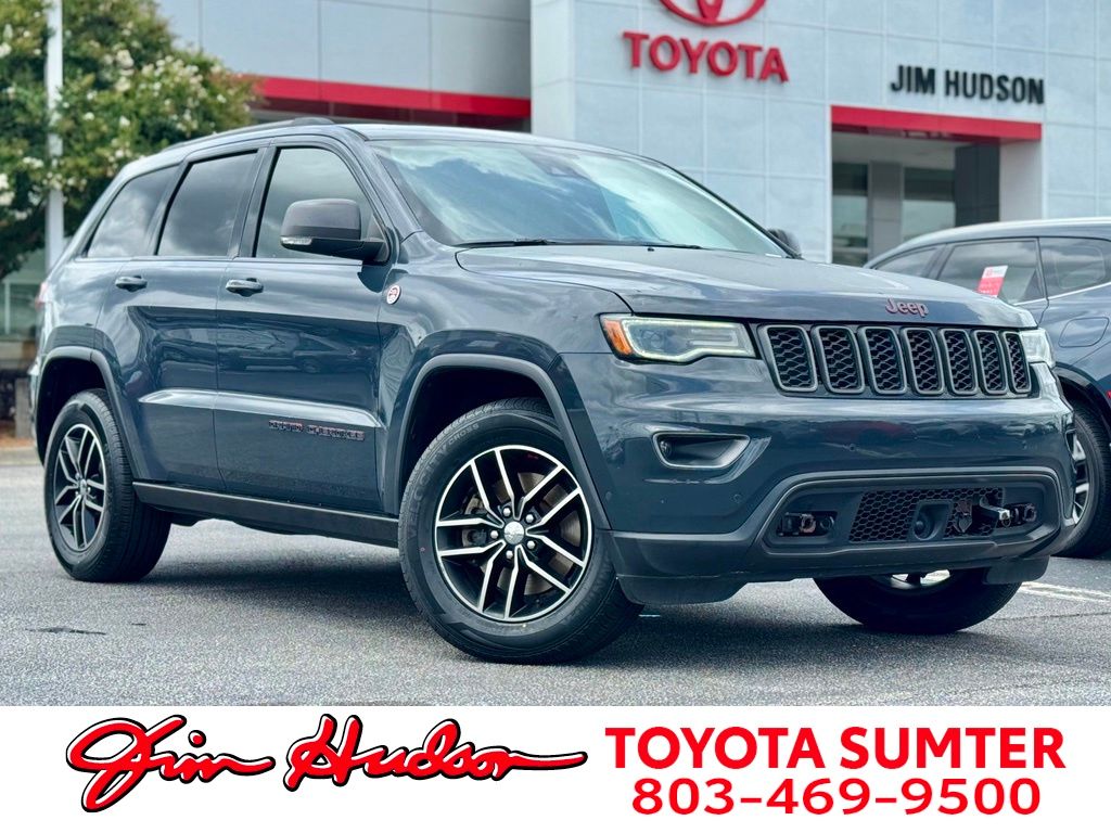 Rhino Clearcoat 2018 Jeep Grand Cherokee SUV / Crossover Four-Wheel Drive 8-Speed Automatic