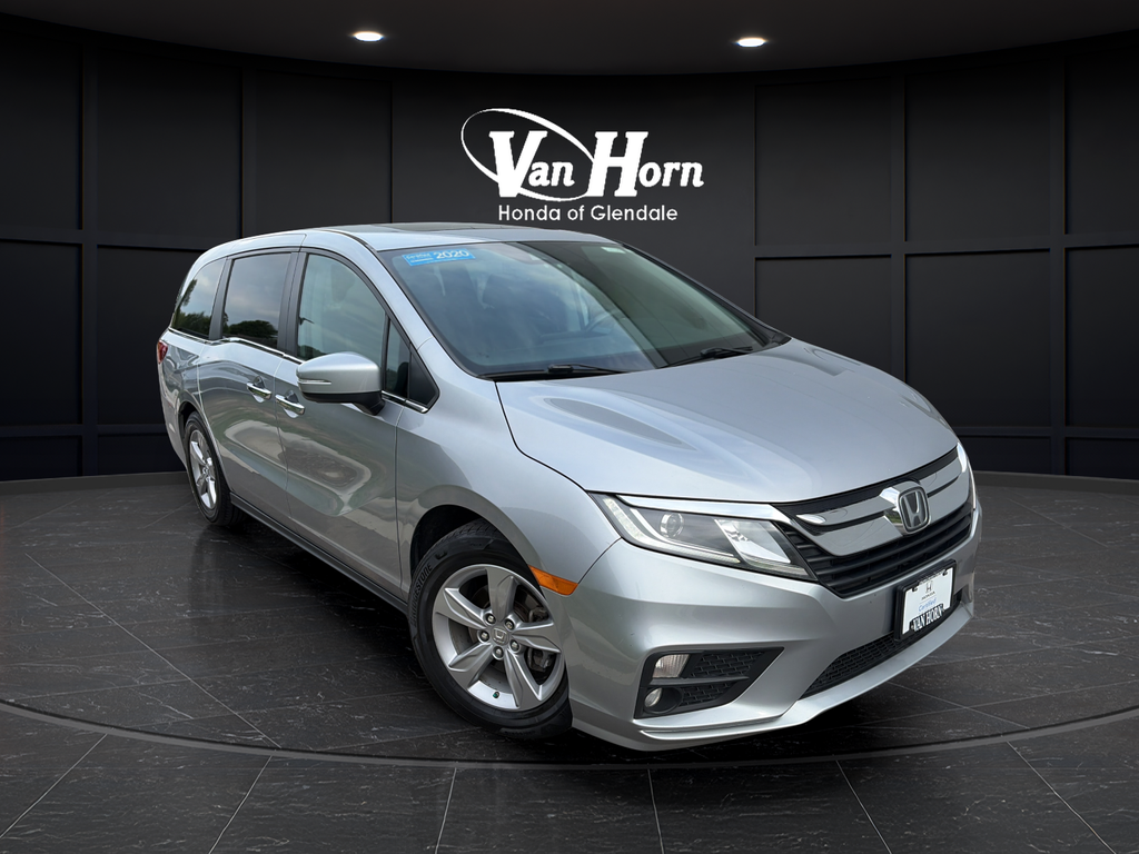 Silver 2020 Honda Odyssey Minivan Front-Wheel Drive Automatic