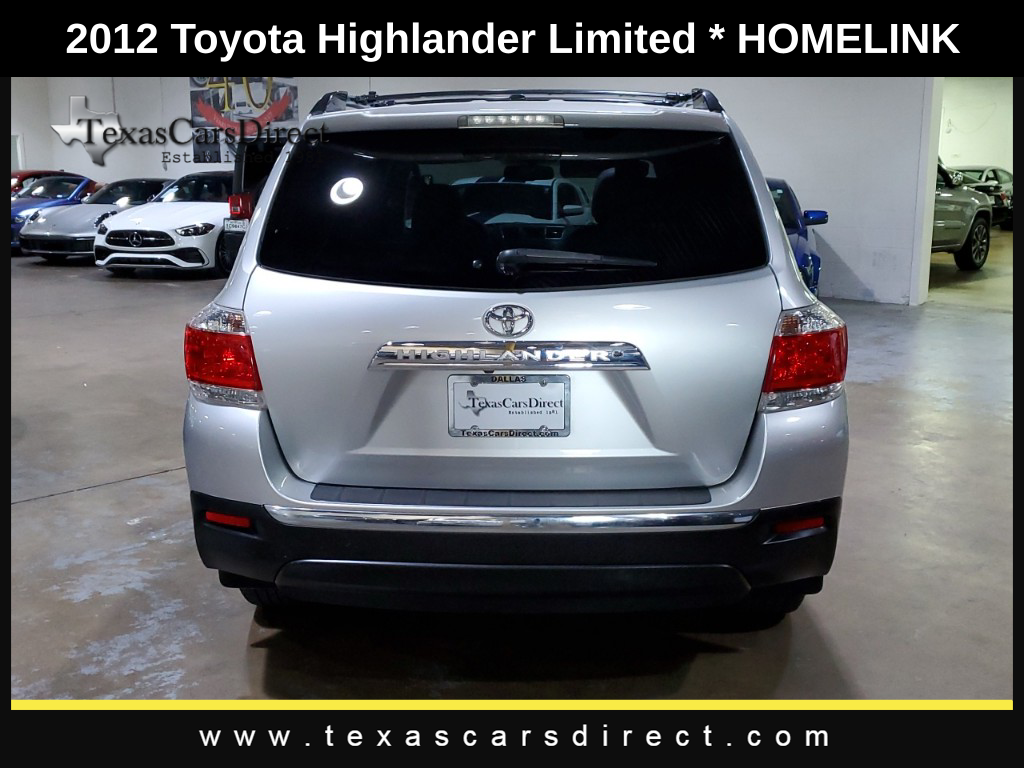 2012 Toyota Highlander Limited 12