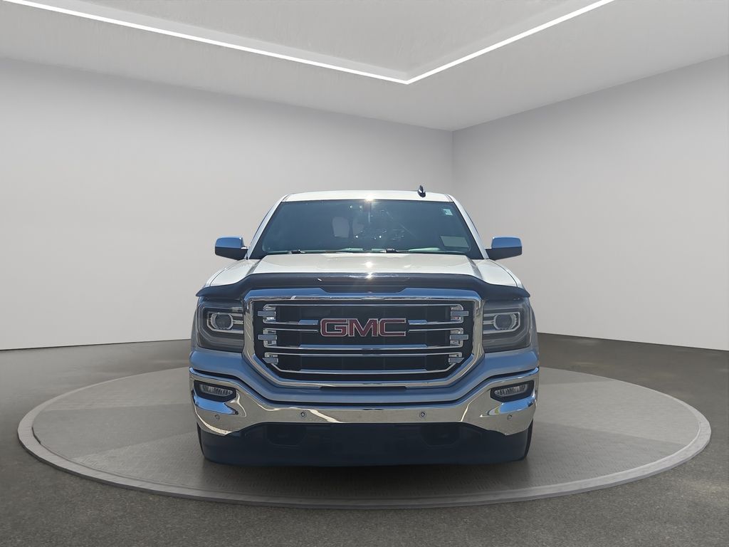 Quicksilver Metallic 2016 GMC Sierra 1500 SLT Crew Cab 4WD Pickup Truck Four-Wheel Drive 6-Speed Automatic Overdrive