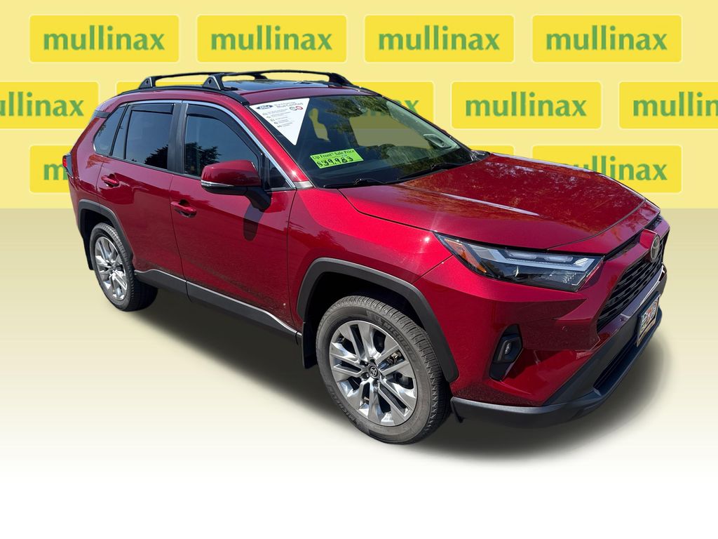 Red (Ruby Flare Pearl) 2025 Toyota RAV4 SUV / Crossover All-Wheel Drive 8-Speed Automatic