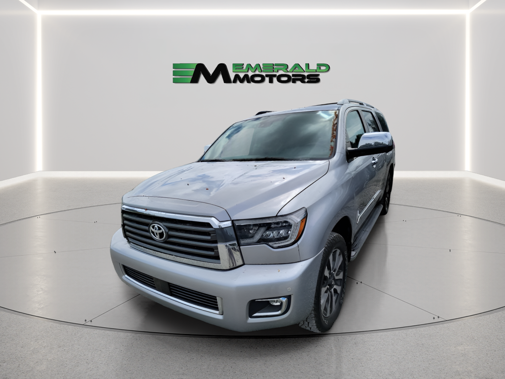 Silver 2018 Toyota Sequoia Limited 4WD SUV / Crossover Four-Wheel Drive 6-Speed Automatic