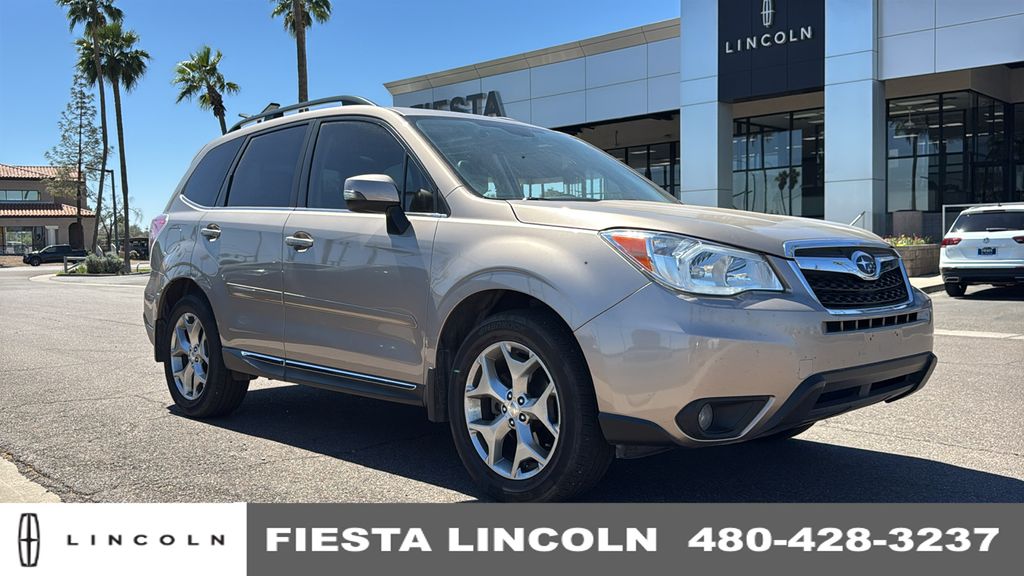 Burnished Bronze Metallic 2016 Subaru Forester 2.5i Touring SUV / Crossover All-Wheel Drive Continuously Variable Transmission