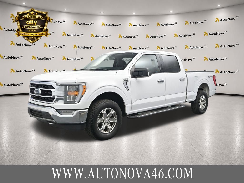 Oxford White 2021 Ford F-150 Pickup Truck Four-Wheel Drive Automatic