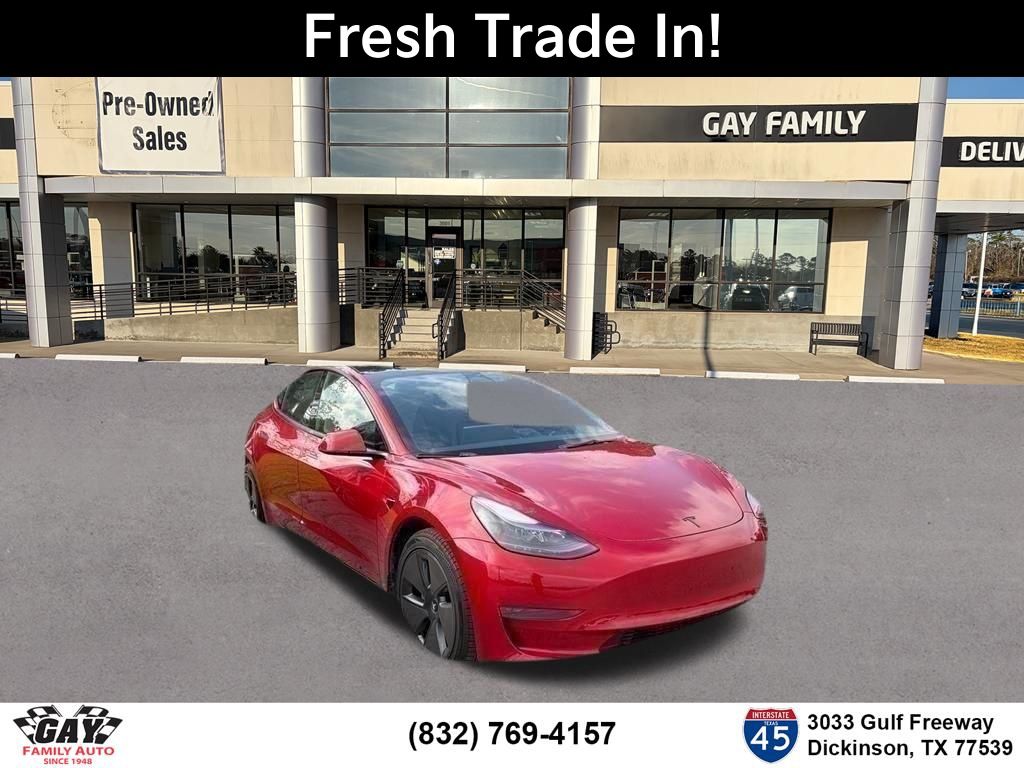 2023 Tesla Model 3 RWD Sedan Rear-Wheel Drive 1-Speed Automatic