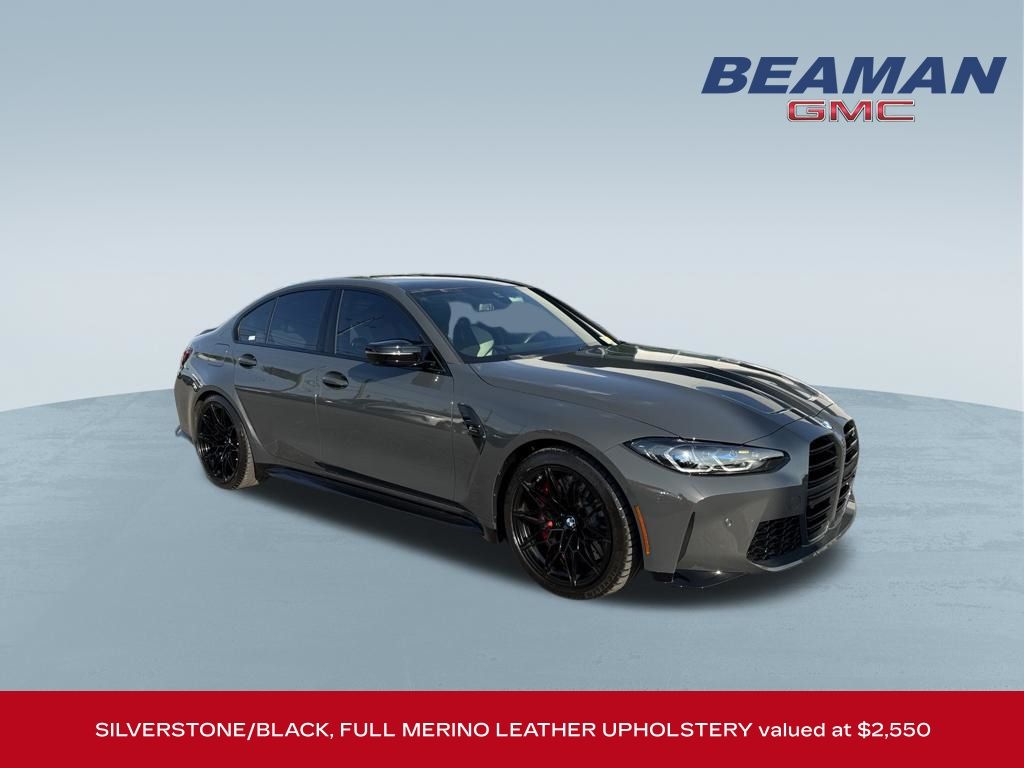 Dravit Gray Metallic 2024 BMW M3 Sedan All-Wheel Drive 8-Speed Automatic