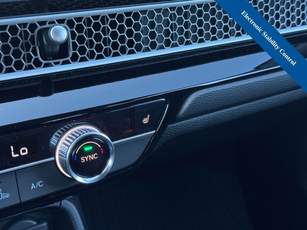 2026 Honda Civic Hybrid Sport Touring Red at Community Honda