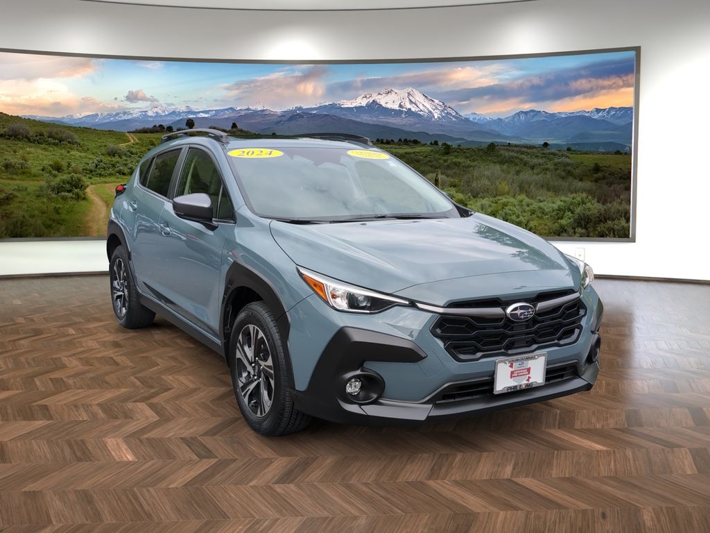 Offshore Blue Metallic 2024 Subaru Crosstrek SUV / Crossover All-Wheel Drive Continuously Variable Transmission