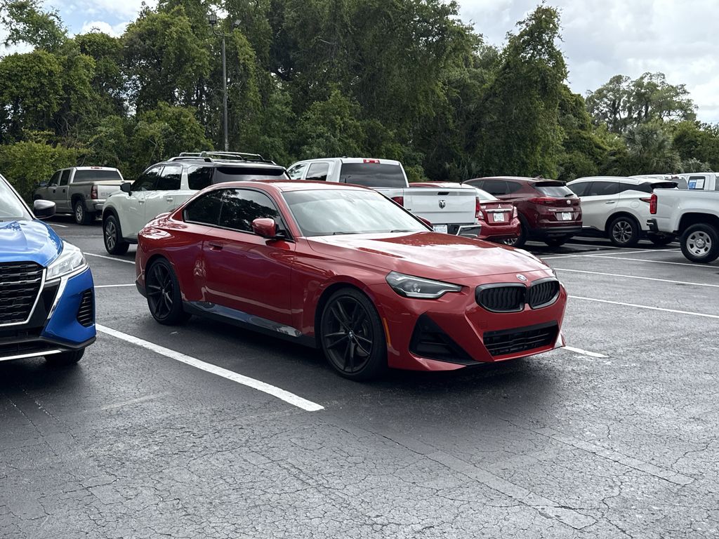 Melbourne Red Metallic 2022 BMW 2 Series 230i Coupe RWD Coupe Rear-Wheel Drive 8-Speed Automatic
