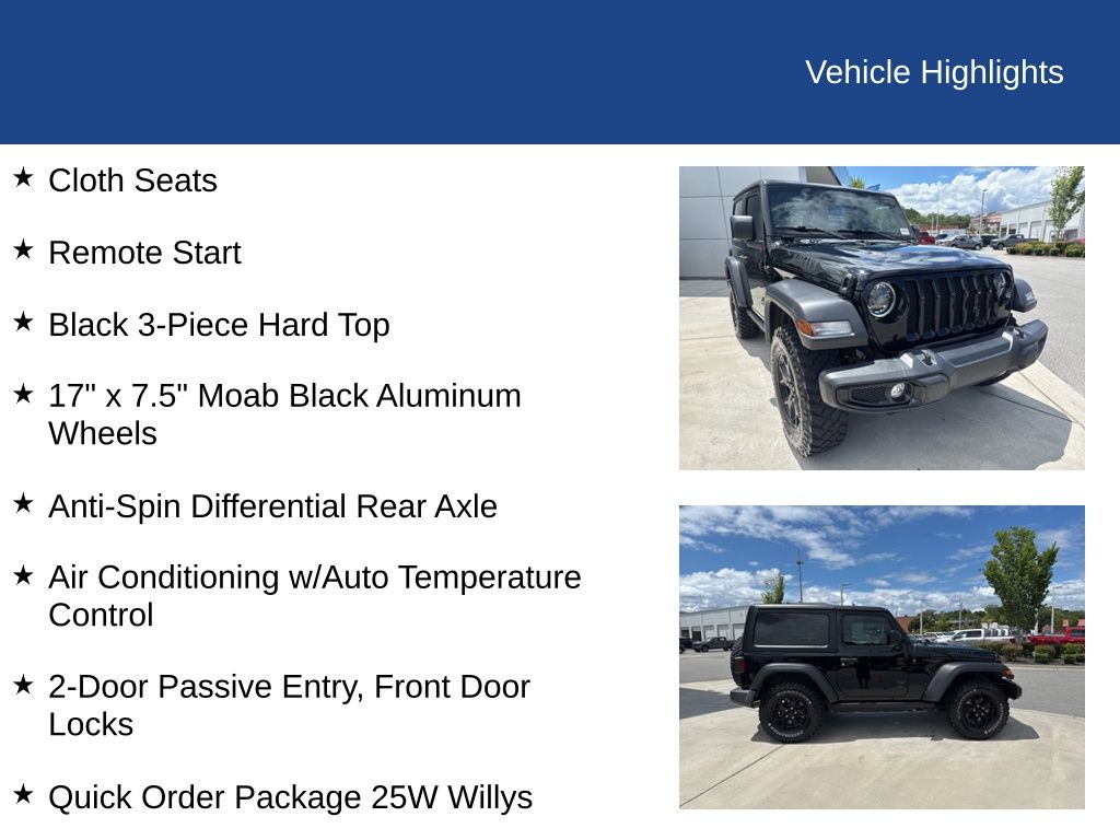 2023 Jeep Wrangler Willys