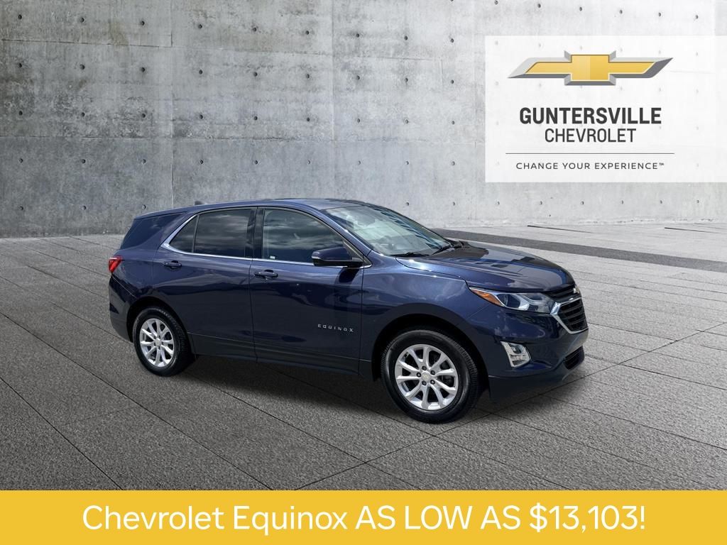 Blue Metallic 2018 Chevrolet Equinox SUV / Crossover Four-Wheel Drive 6-Speed Automatic Overdrive
