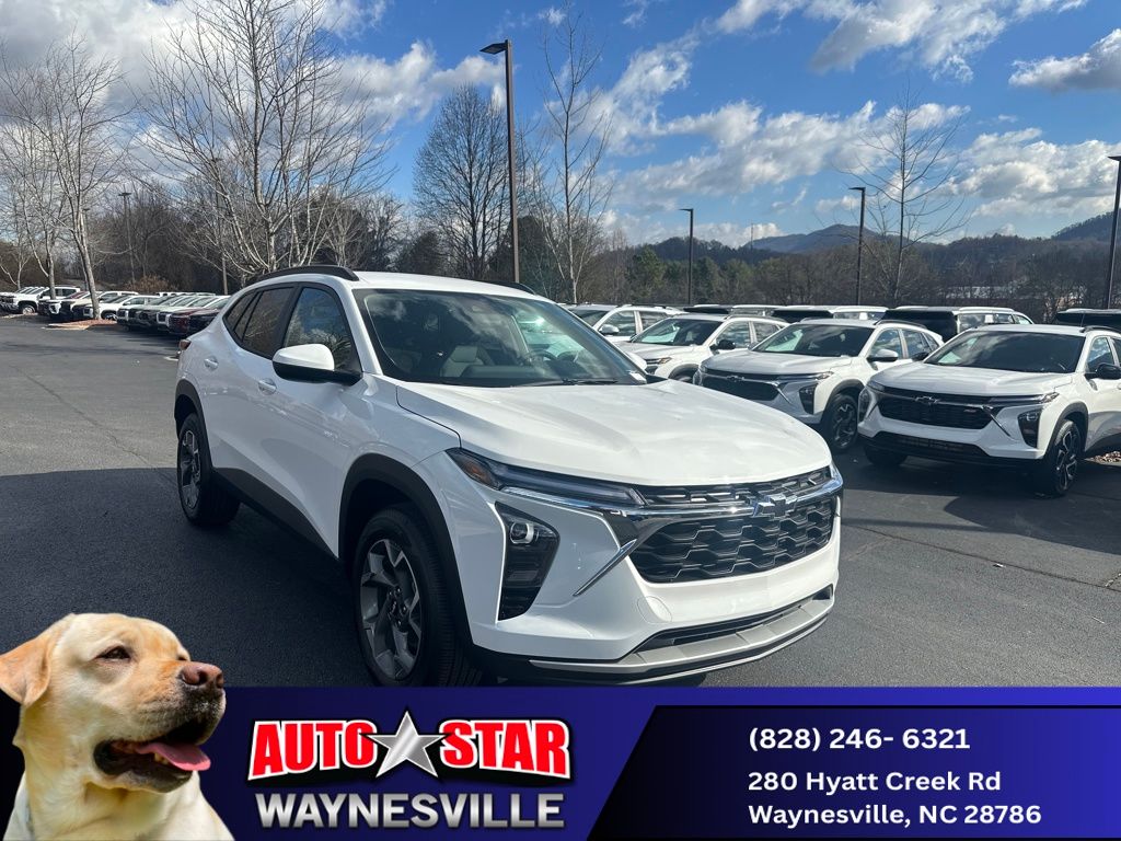 new 2025 Chevrolet Trax car, priced at $24,565