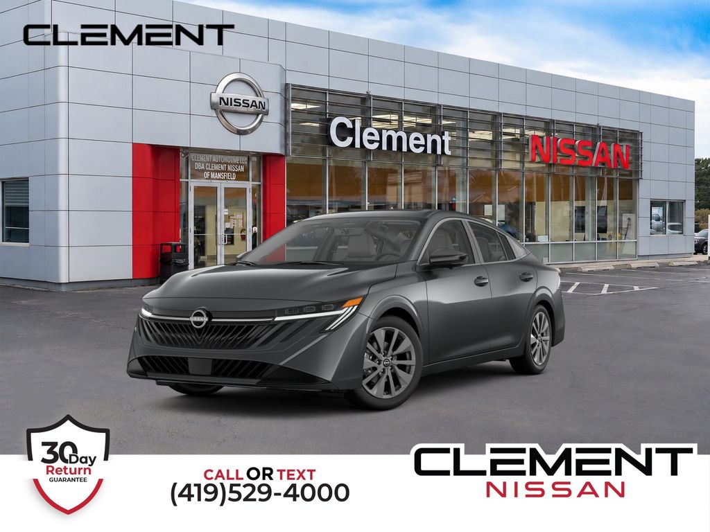 Gray (Gun Metallic) 2026 Nissan Sentra Sedan Front-Wheel Drive Continuously Variable Transmission