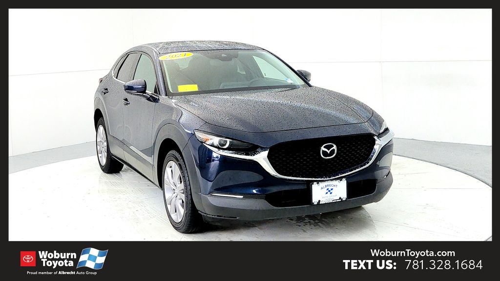 Deep Crystal Blue Mica 2021 Mazda CX-30 SUV / Crossover All-Wheel Drive 6-Speed Automatic