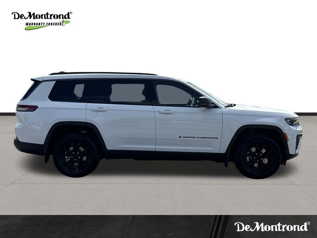2026 Jeep Grand Cherokee L Altitude White at DeMontrond Auto Country