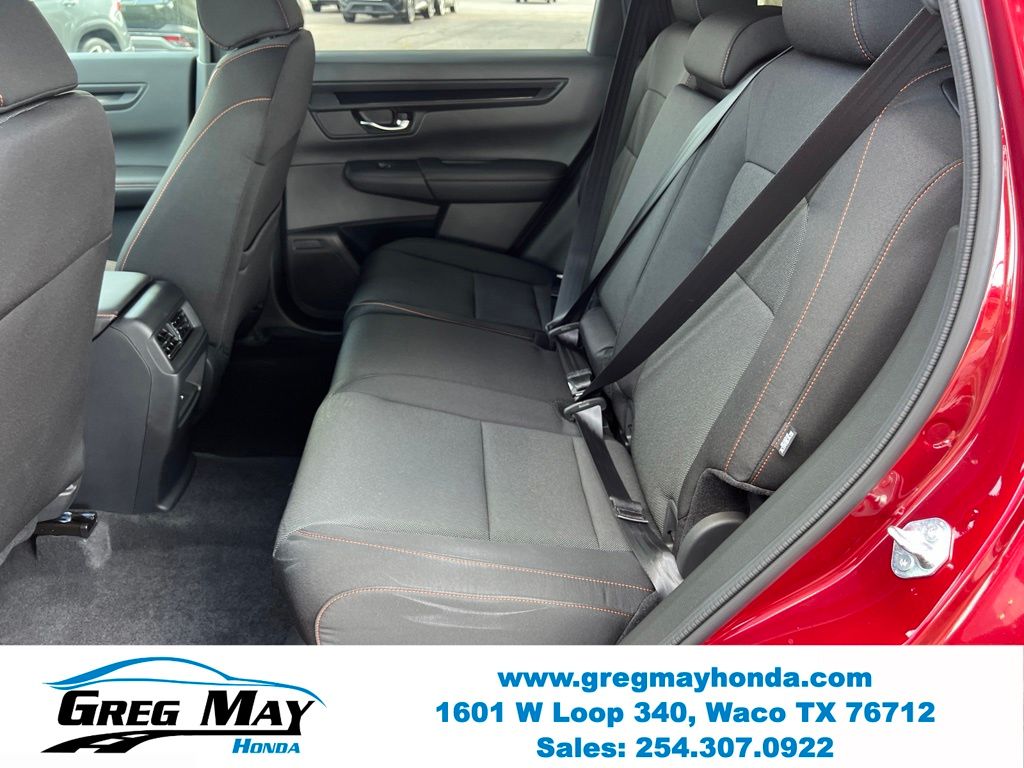 2026 Honda CR-V Hybrid Sport-L Red at Greg May Honda
