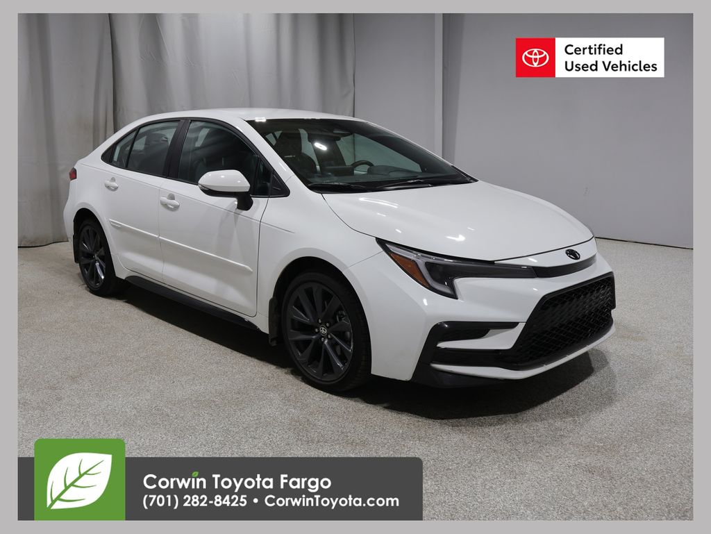 Ice 2026 Toyota Corolla Sedan Front-Wheel Drive Continuously Variable Transmission