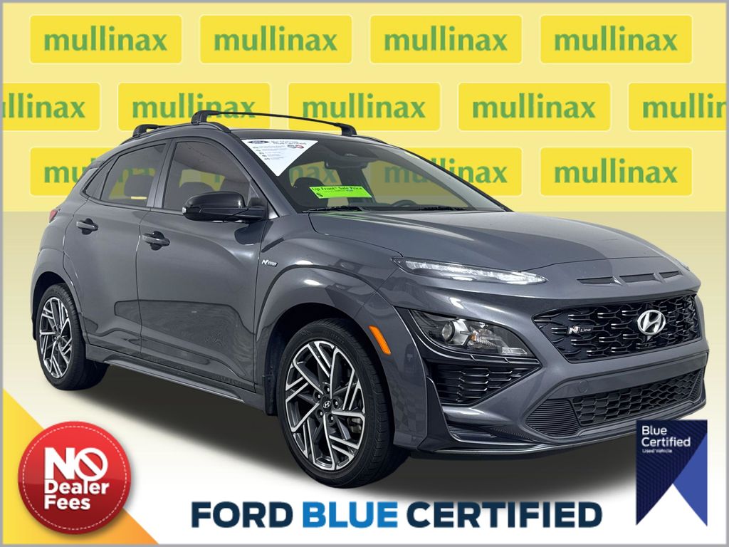 Ecotronic Gray 2023 Hyundai Kona SUV / Crossover Front-Wheel Drive Automatic