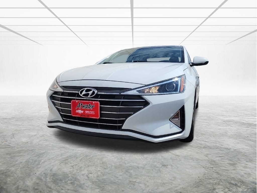 Quartz White Pearl 2020 Hyundai Elantra Sedan Front-Wheel Drive Continuously Variable Transmission