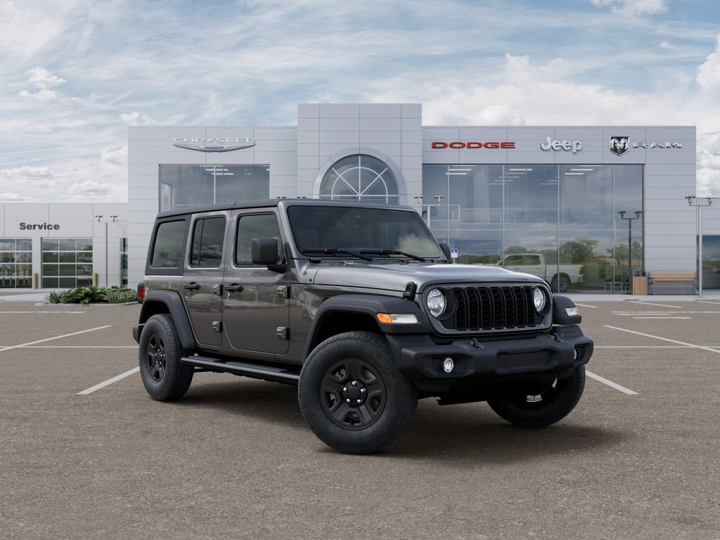 New 2026 Granite Crystal Metallic Clearcoat Jeep Sport image 5