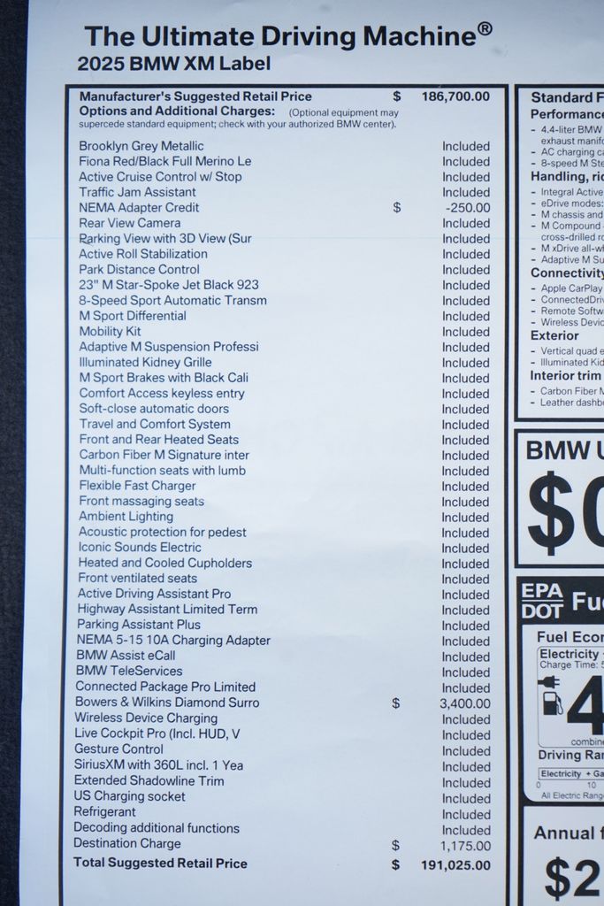 2025 BMW XM  9