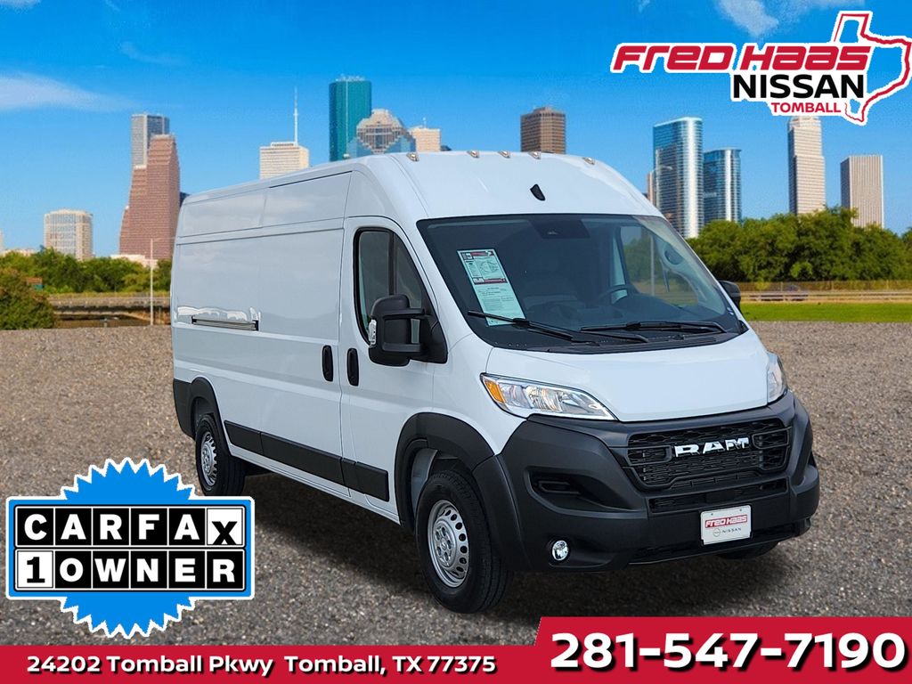 Bright White Clearcoat 2026 RAM ProMaster Van 9-Speed Automatic