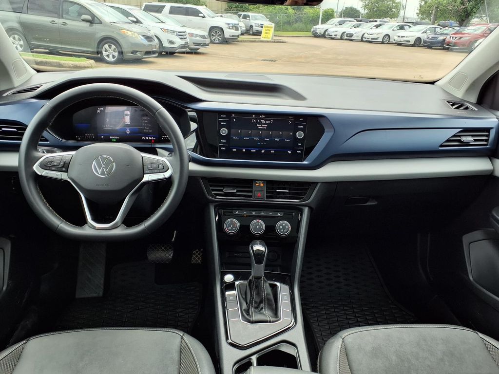 2023 Volkswagen Taos 1.5T SE White at DeMontrond Auto Country