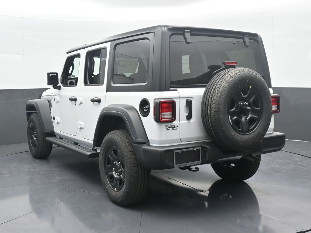 New 2026 Bright White Clearcoat Jeep Sport image 4