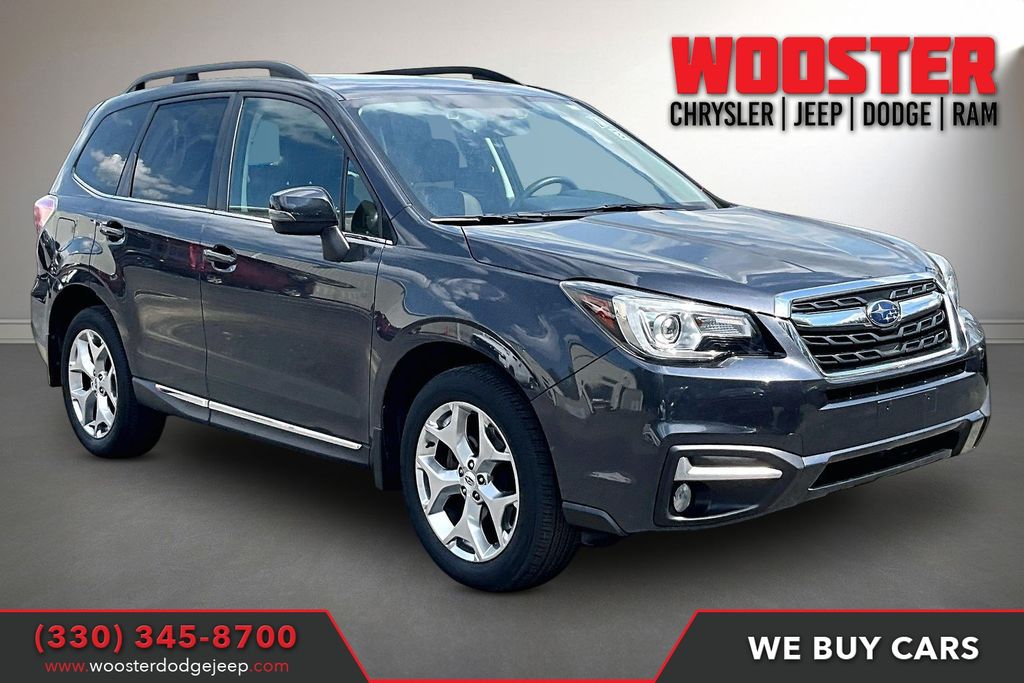 Dark Gray Metallic 2018 Subaru Forester 2.5i Touring SUV / Crossover All-Wheel Drive Continuously Variable Transmission