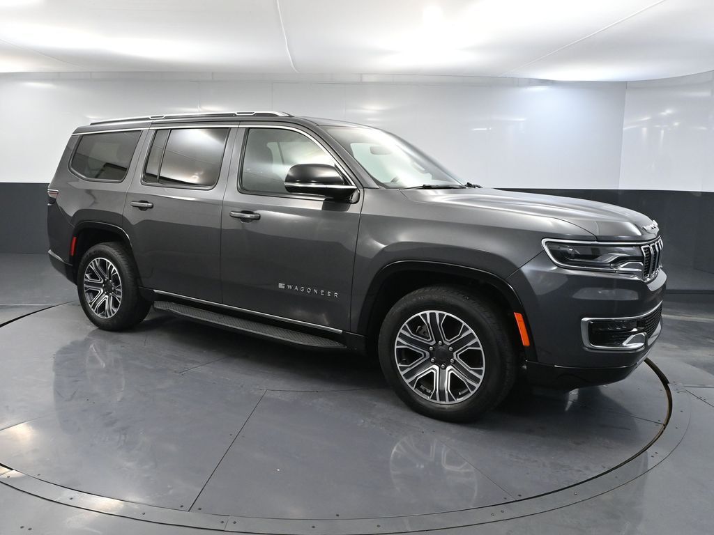Baltic Gray Metallic Clearcoat 2024 Jeep Wagoneer SUV / Crossover Four-Wheel Drive 8-Speed Automatic