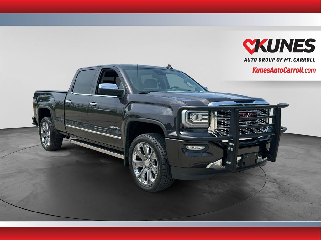 Gray (Iridium Metallic) 2016 GMC Sierra 1500 Pickup Truck Four-Wheel Drive 8-Speed Automatic Overdrive