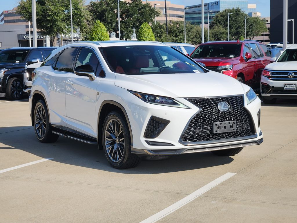 2021 Lexus RX 350 F Sport White at Emmons Autoplex