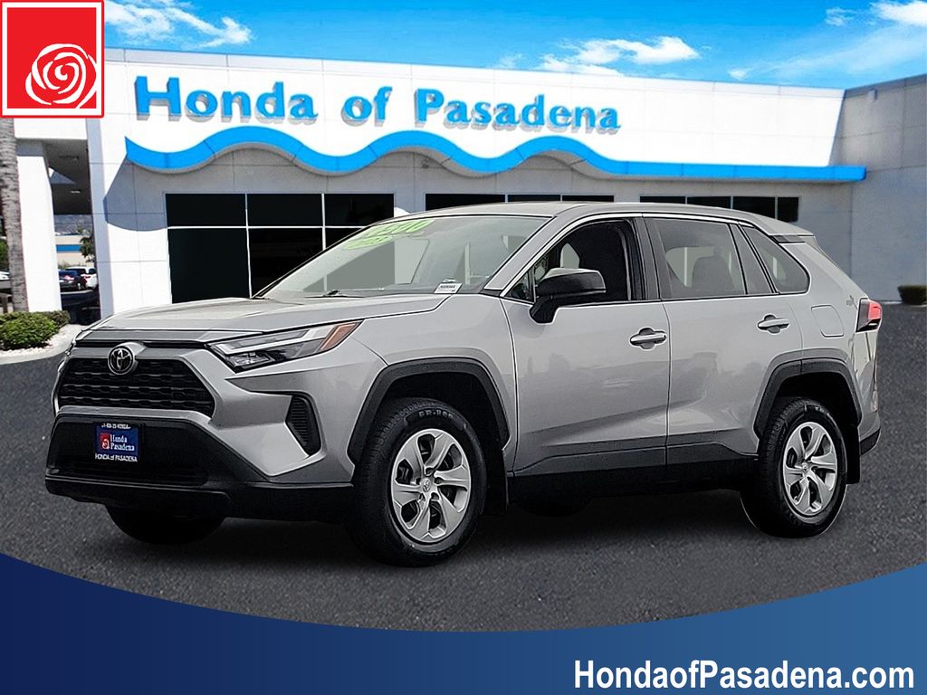 Silver 2023 Toyota RAV4 LE FWD SUV / Crossover Front-Wheel Drive 8-Speed Automatic