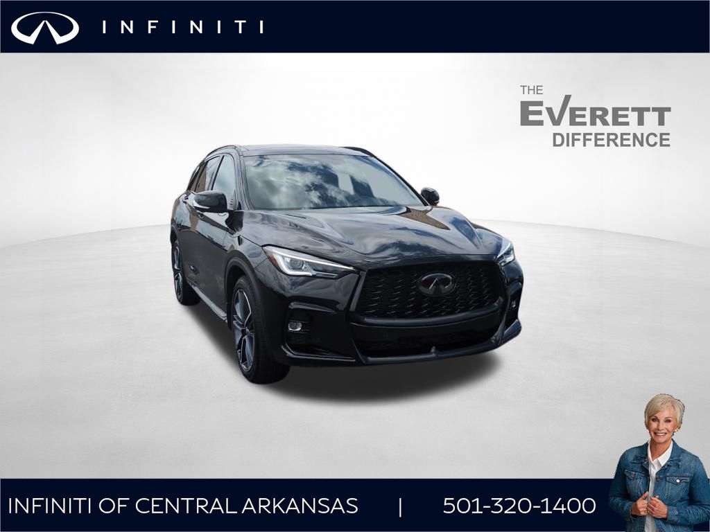 Black Obsidian 2024 INFINITI QX50 SUV / Crossover All-Wheel Drive Continuously Variable Transmission
