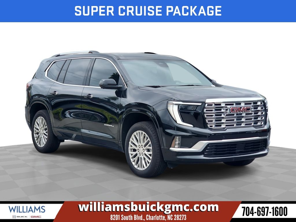 Black (Ebony Twilight Metallic) 2024 GMC Acadia SUV / Crossover Front-Wheel Drive 8-Speed Automatic