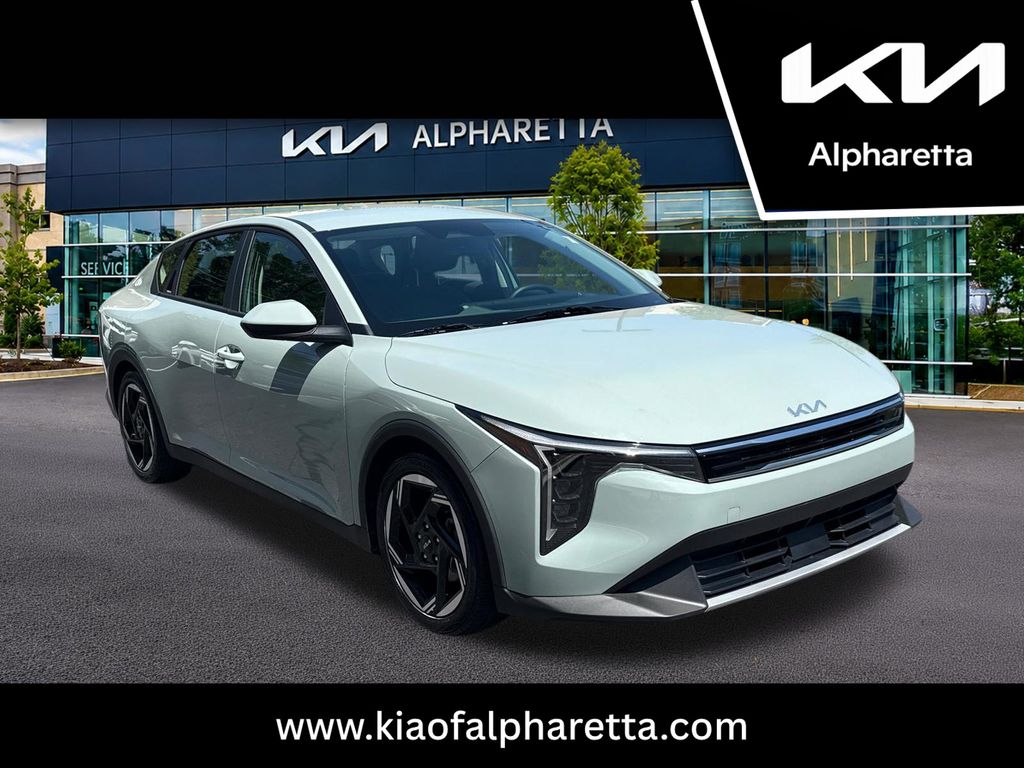 Morning Haze 2025 Kia K4 Sedan Front-Wheel Drive Continuously Variable Transmission
