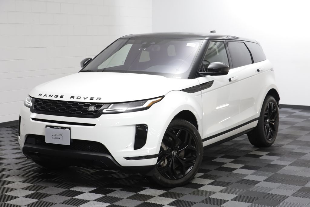 Fuji White 2020 Land Rover Range Rover Evoque P250 SE AWD SUV / Crossover All-Wheel Drive 9-Speed Automatic