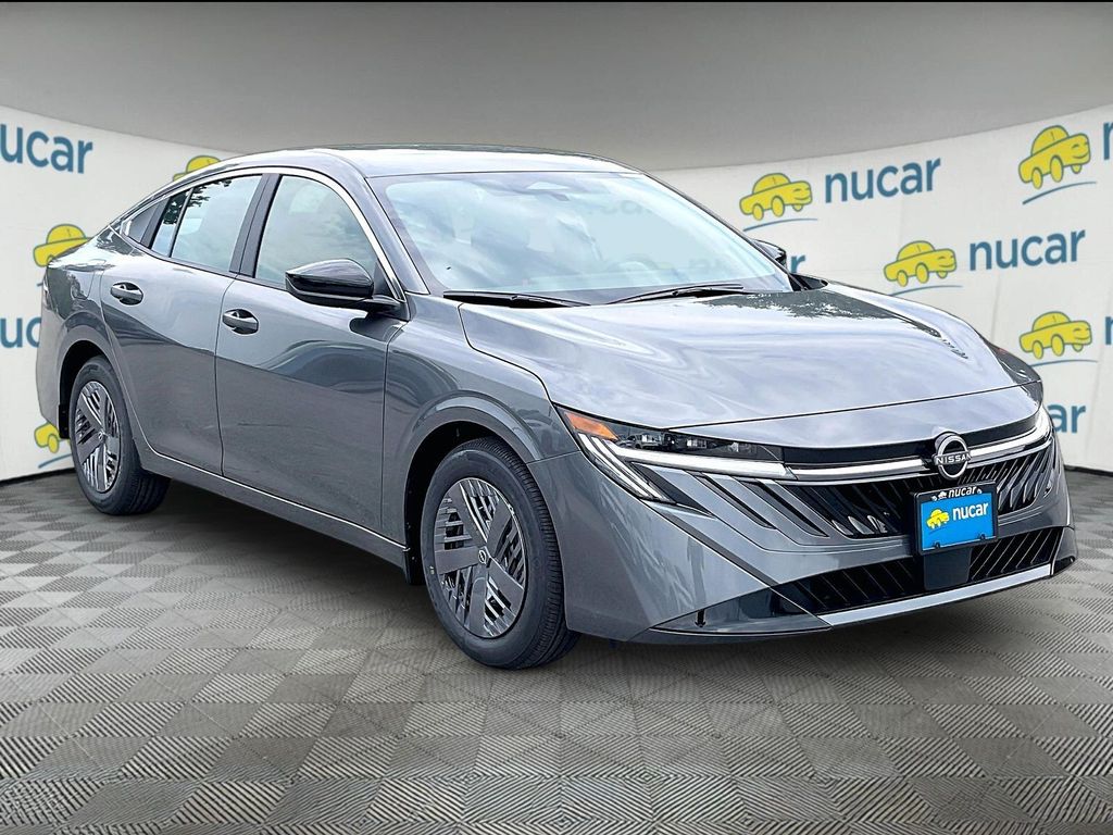 Gray 2026 Nissan Sentra Sedan Front-Wheel Drive Continuously Variable Transmission